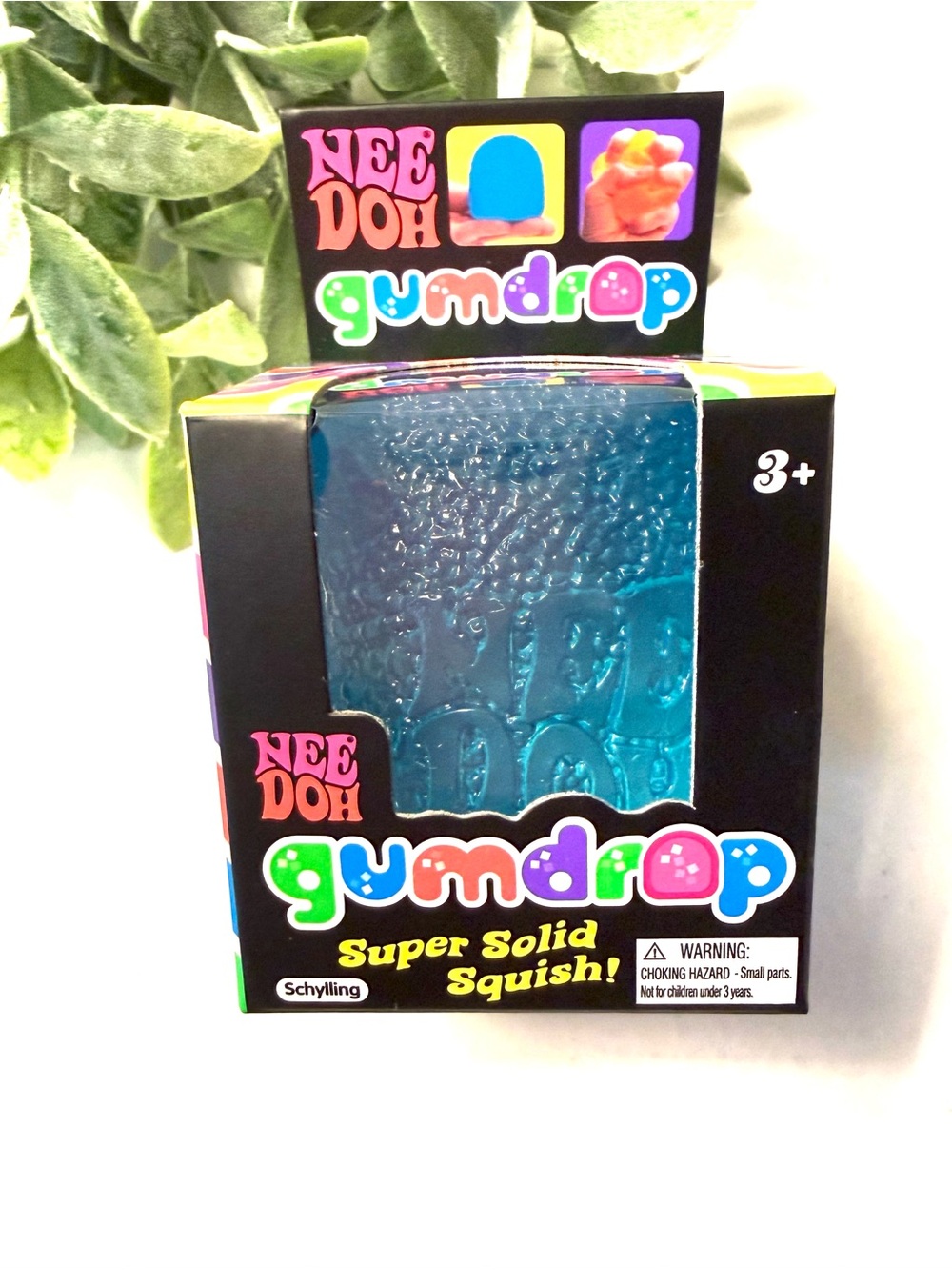 NWT, NeeDoh Gum Drop, Blue